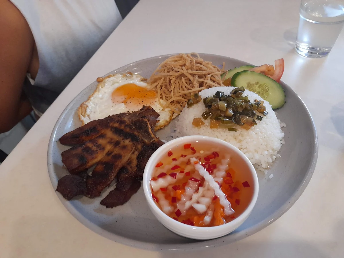 Broken Rice Pork Chop, Edensor Noodle House