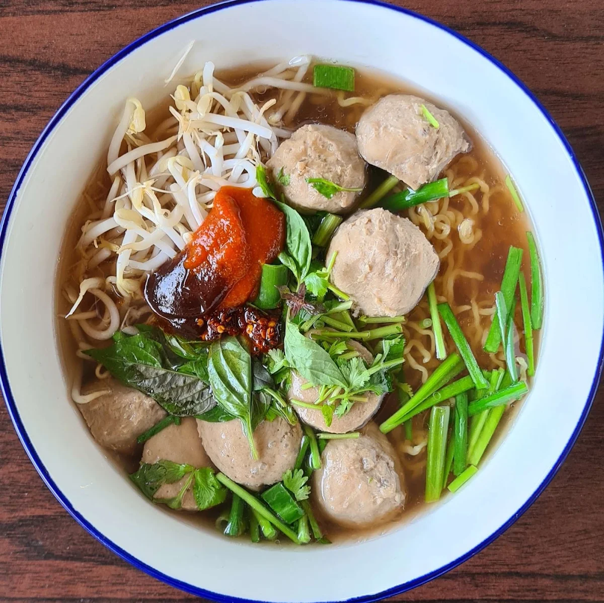 Pork Balls, Edensor Noodle House
