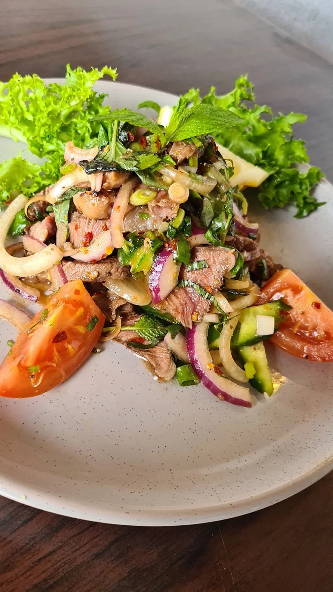 Thai Beef Salad, Edensor Noodle House