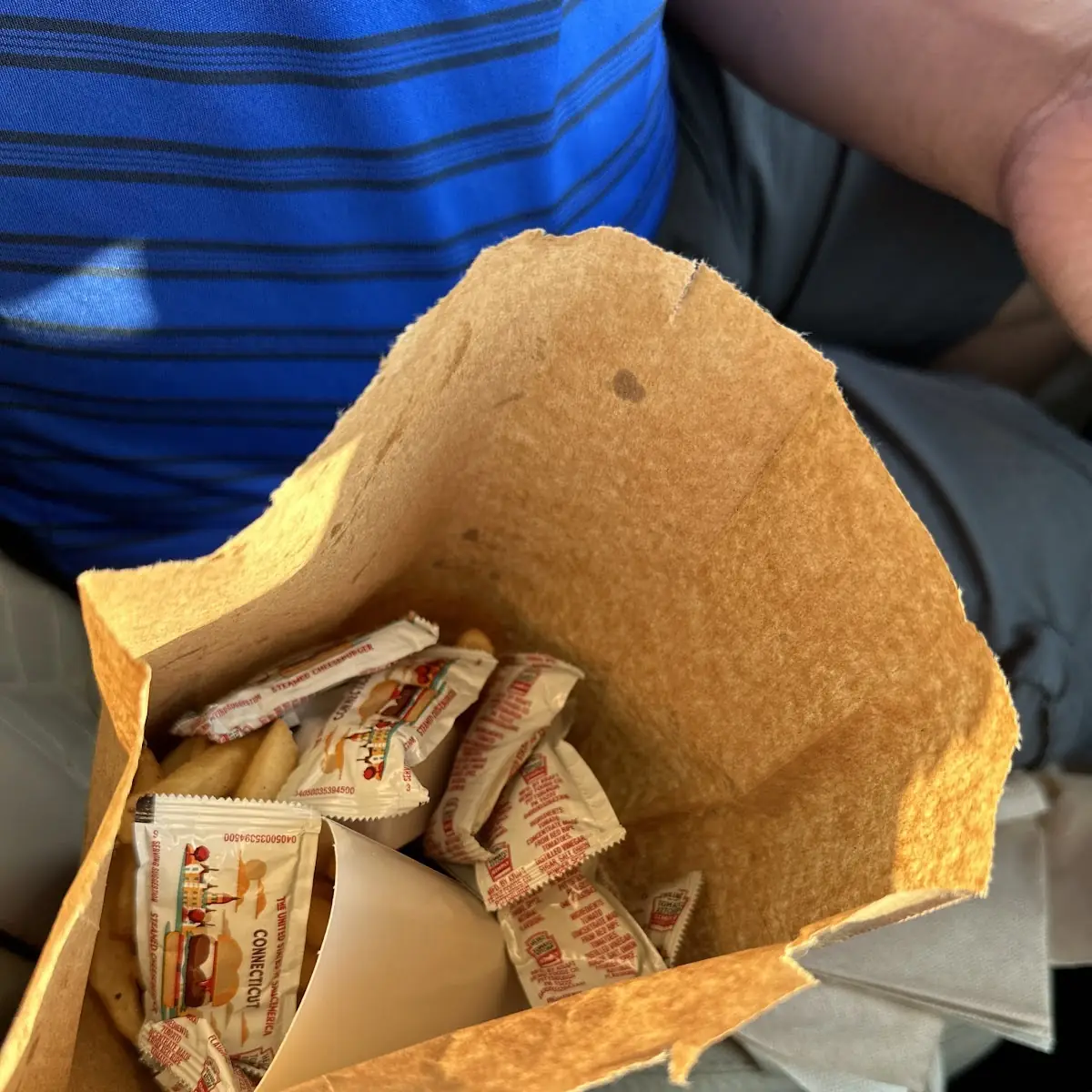 Fries and Buffalo Sauce