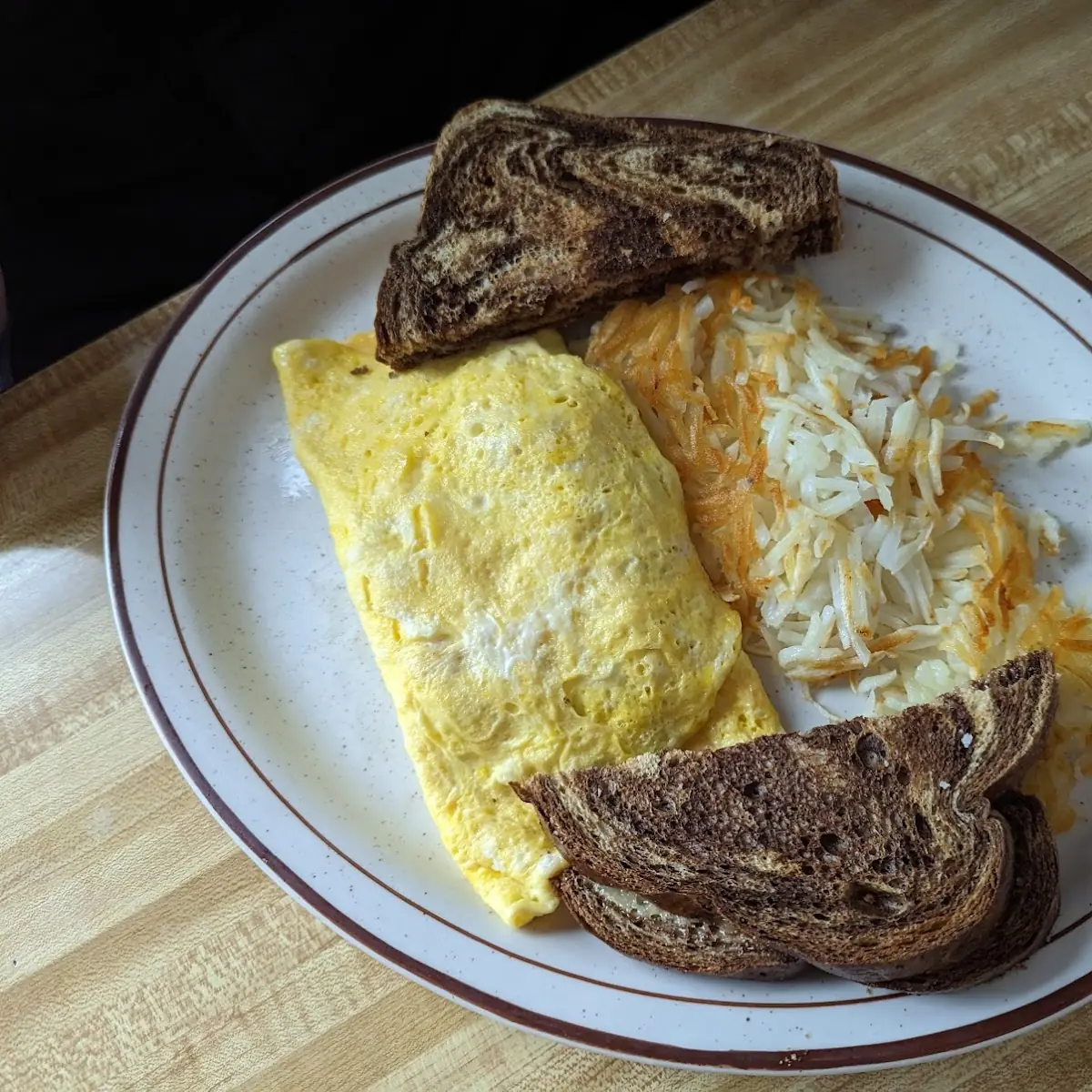 Ham and Cheese Omelette