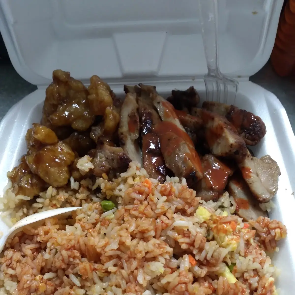 Black Pepper Chicken Orange Raised