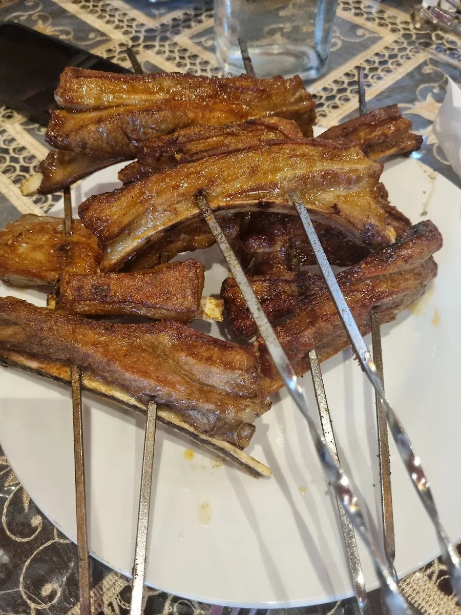Crispy Lamb Ribs, Karlaylisi Restaurant - Uyghur Cuisine