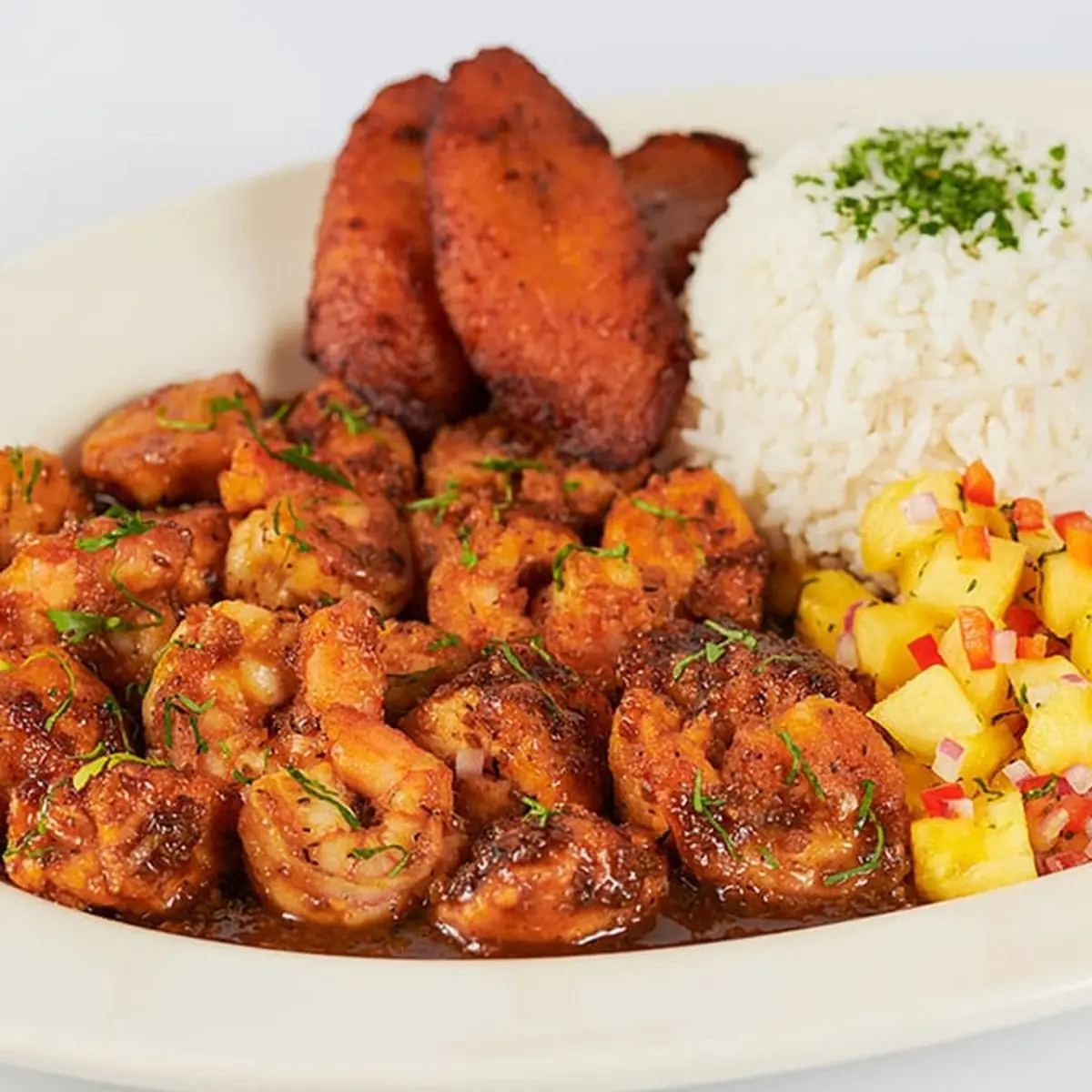 Rice Beans Plantains