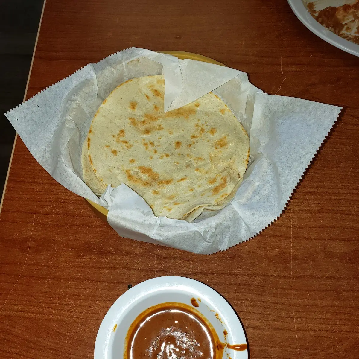 Tortillas and Hot Sauce