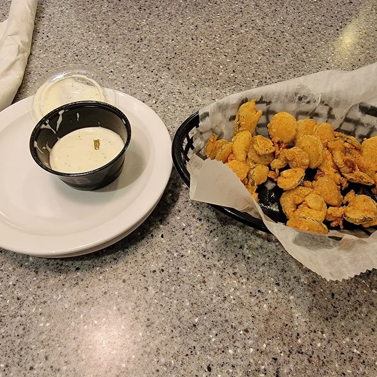 Deep Fried Pickle Chips