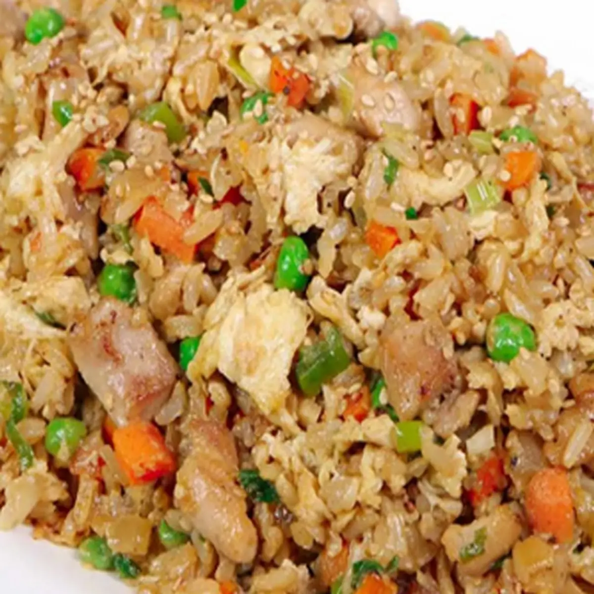 Fried Rice Chicken Egg