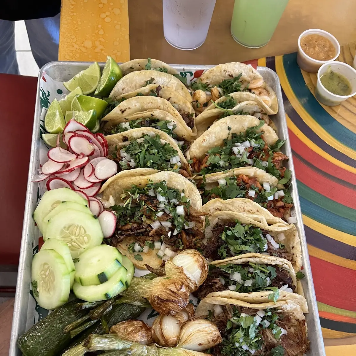 Asada and Al Pastor Tacos