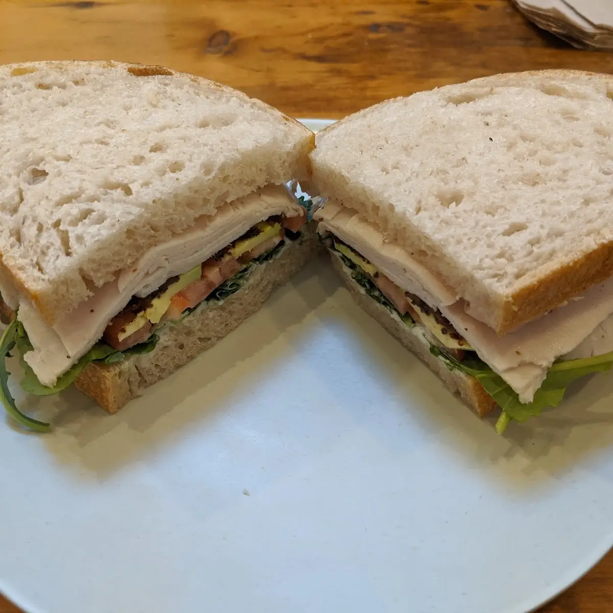 Turkey Bacon & Avocado Sandwich