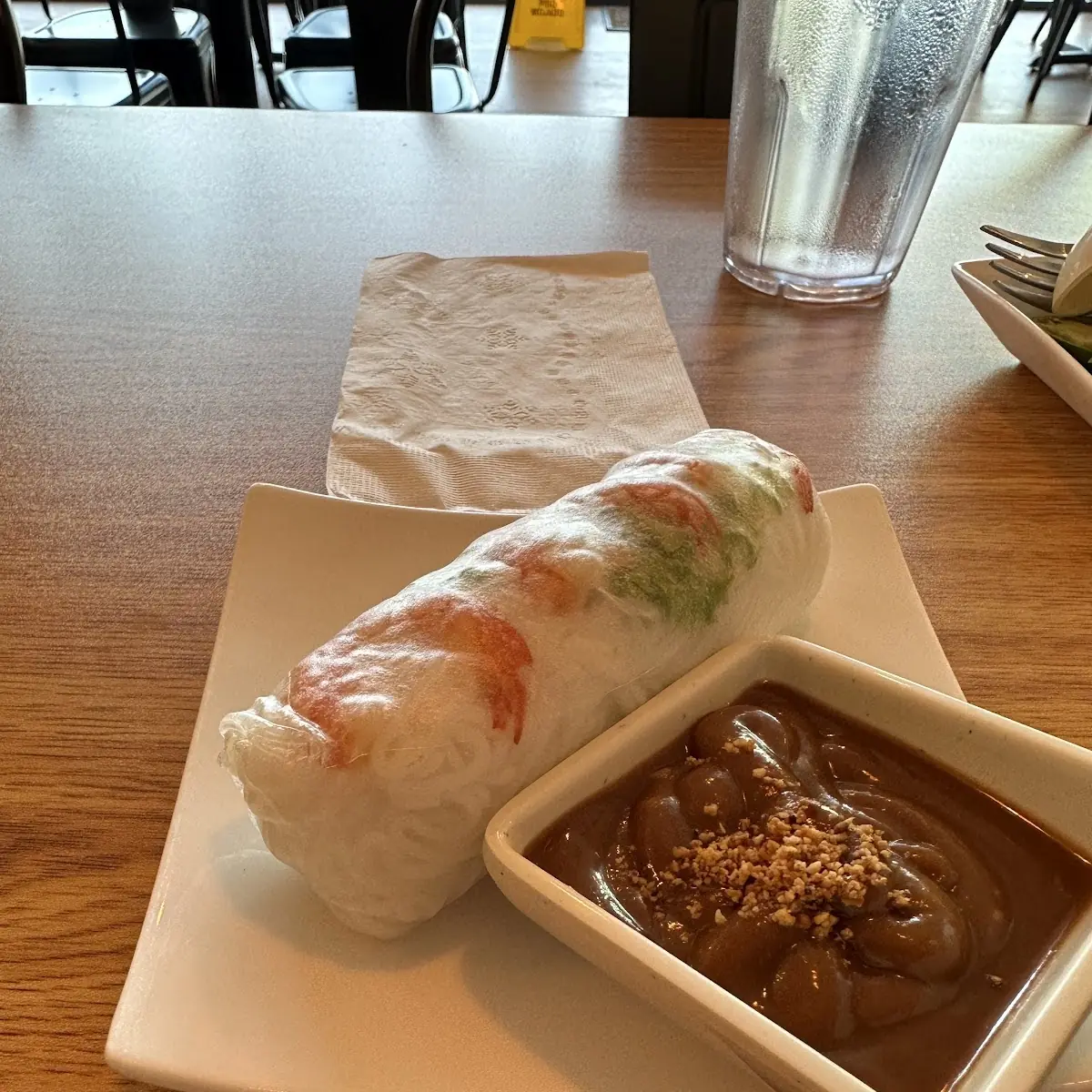 A6. Tofu Spring Roll
