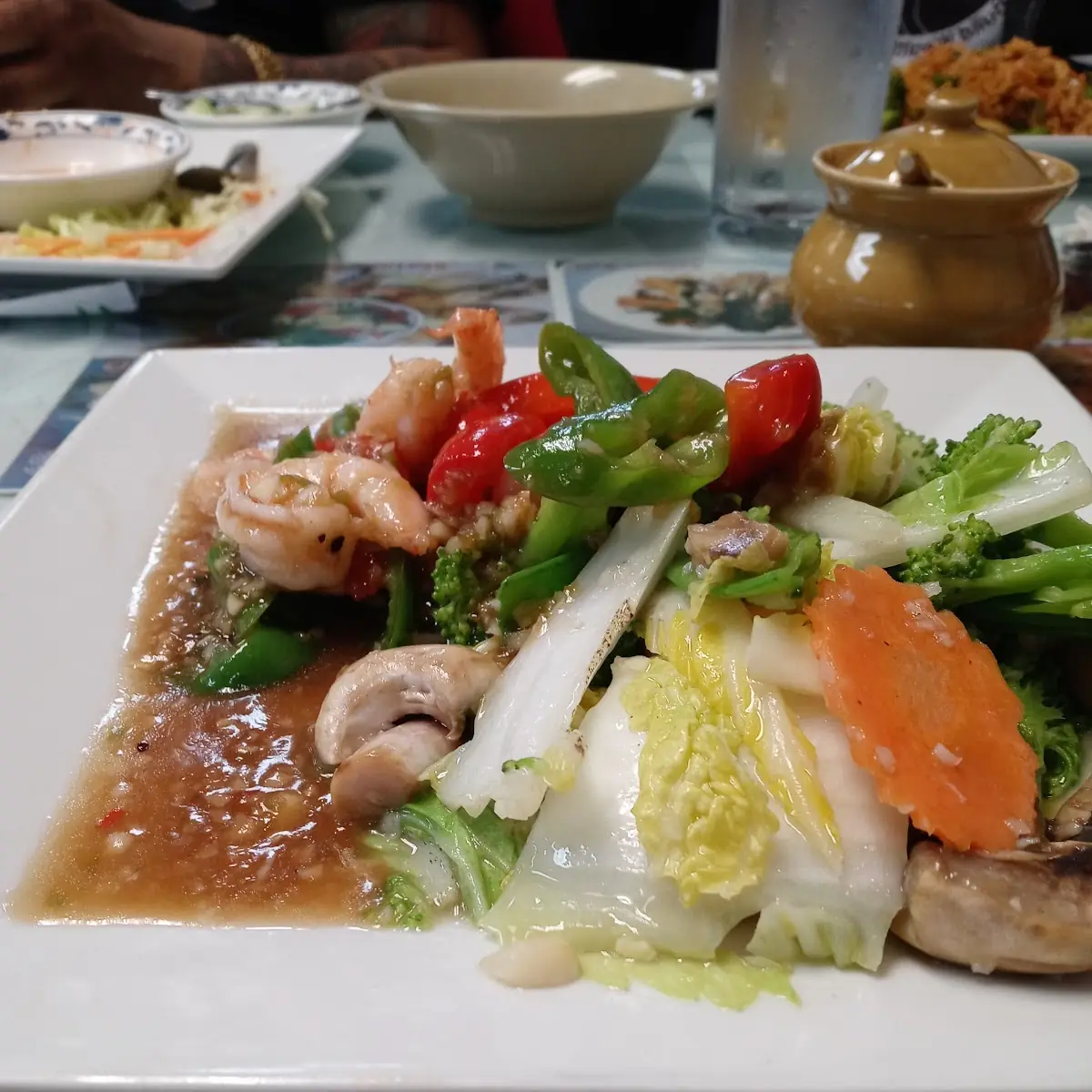 Spicy Shrimp in Garlic Sauce