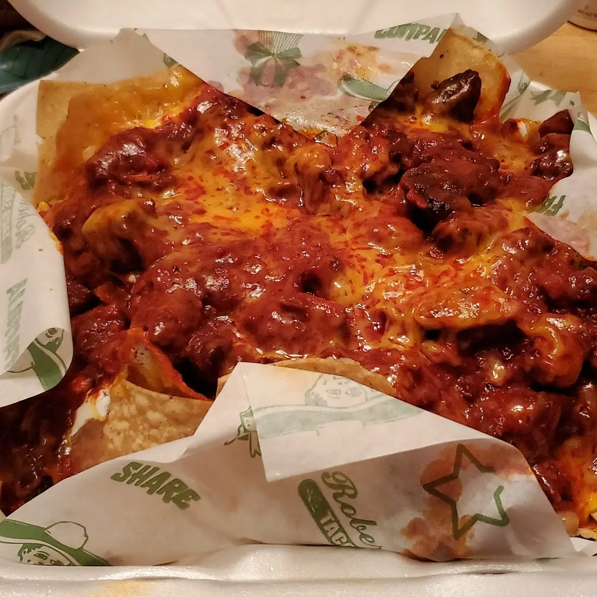 Chili Colorado Nachos