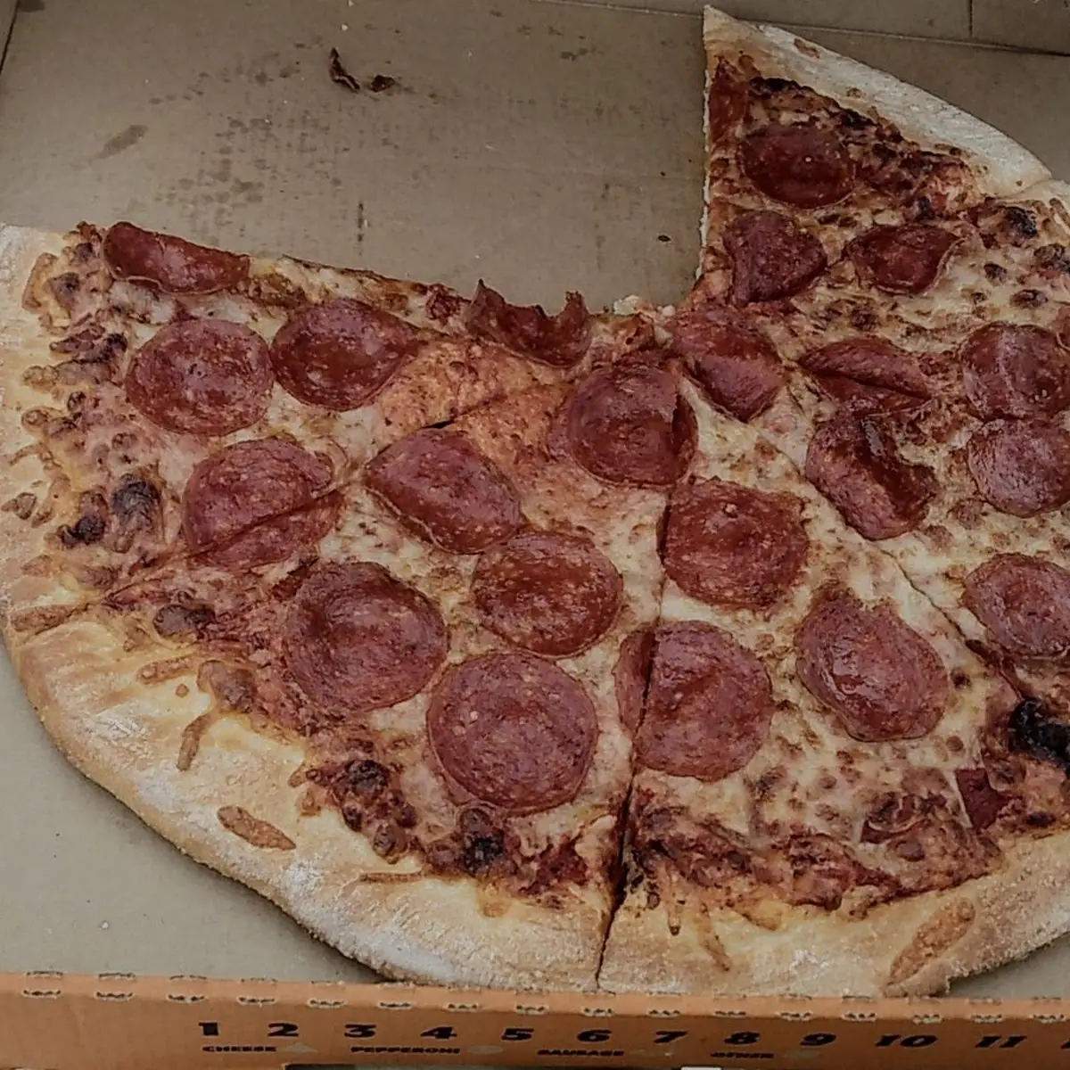 Regular Pepperoni Pizza
