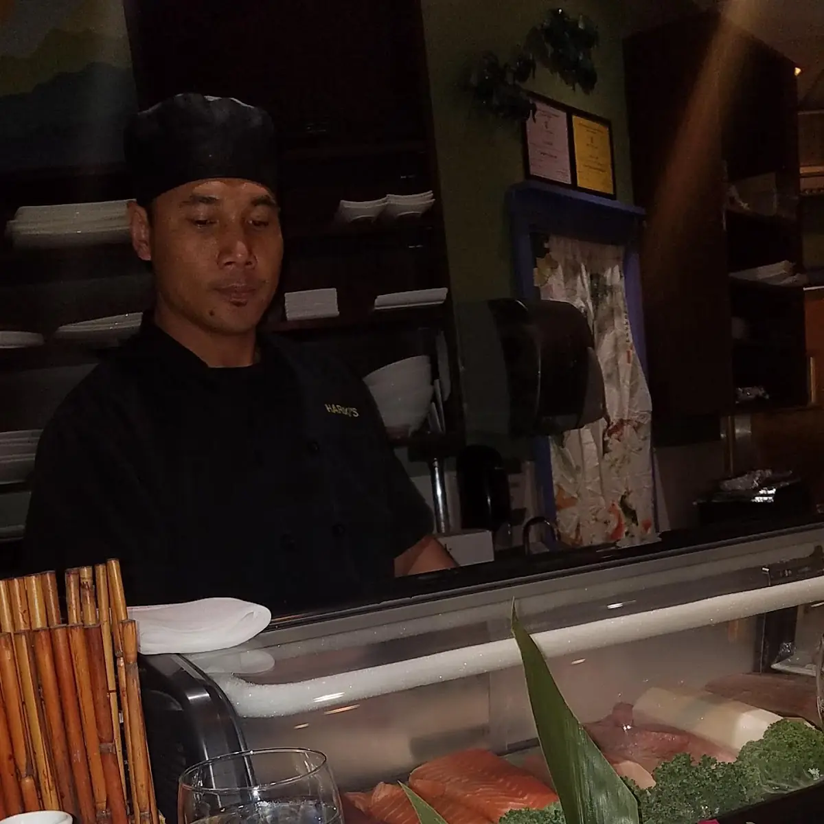 Sashimi Deluxe Combo Preparation