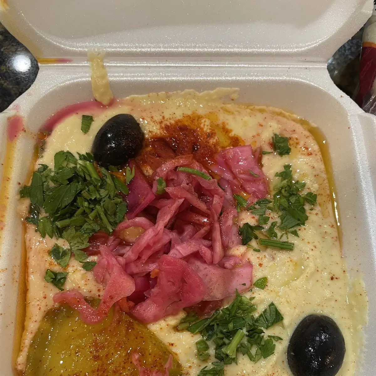 Hummus Dip Plate w Pita