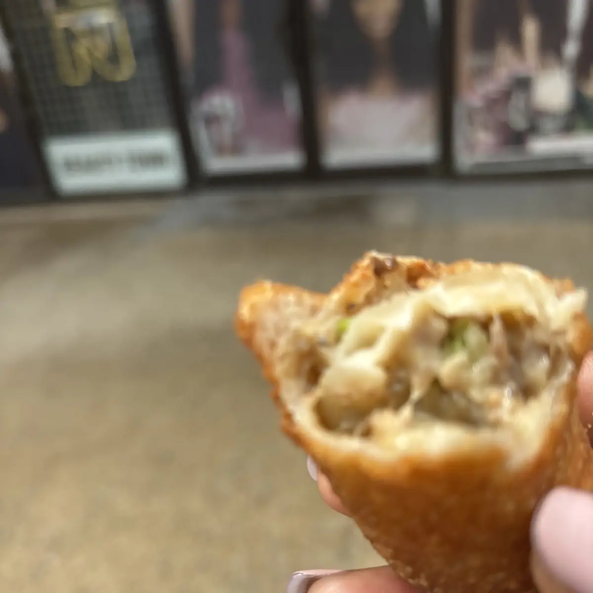 3PC Philly Cheese Chicken Egg Roll
