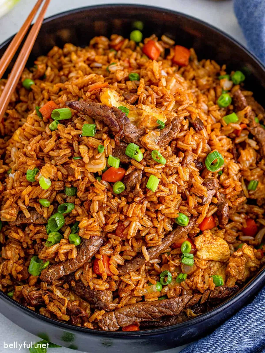 Beef Fried Rice, Tibet Momo Kitchen Byo