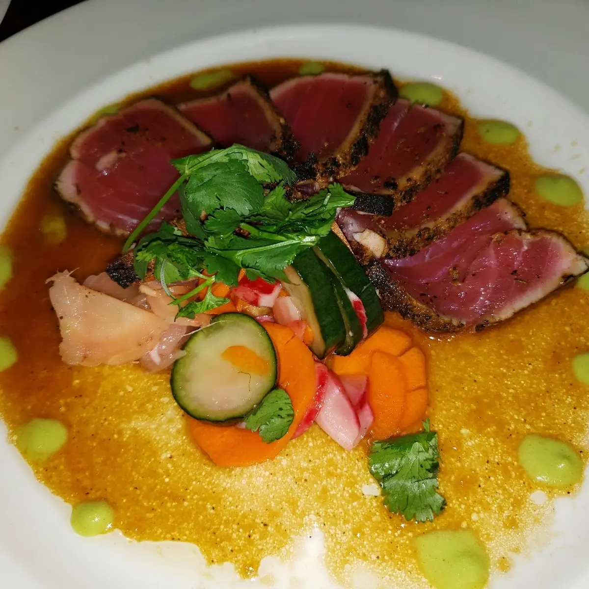 Ahi Sashimi Appetizer