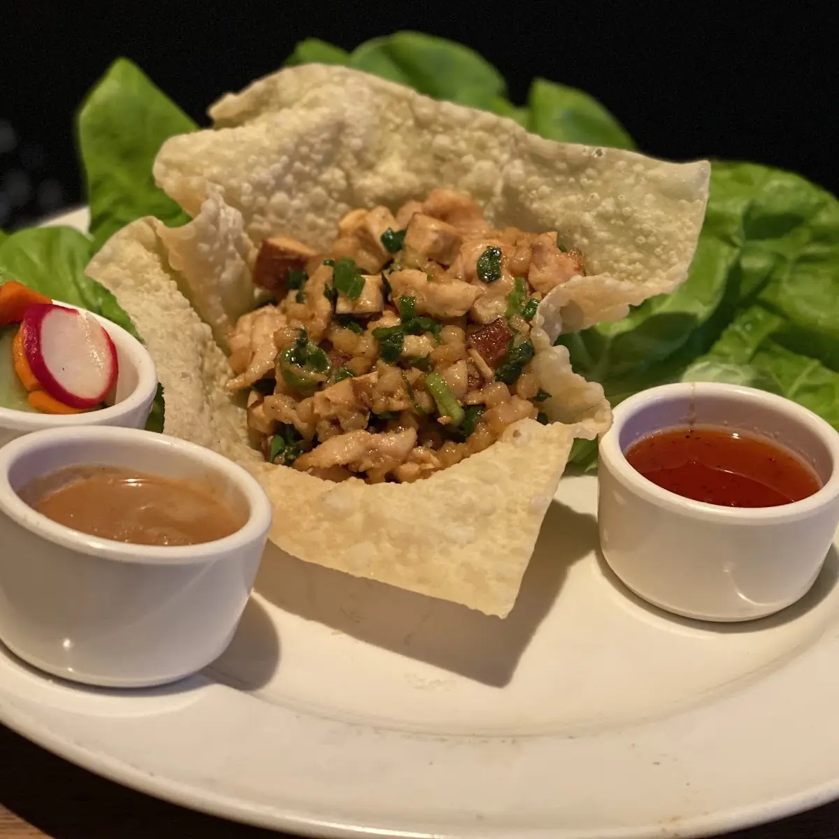 Chicken Lettuce Wraps