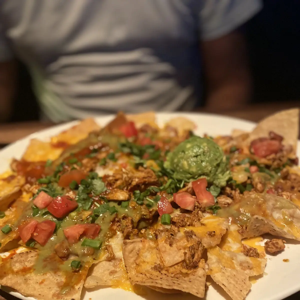 Loaded Chicken Nachos
