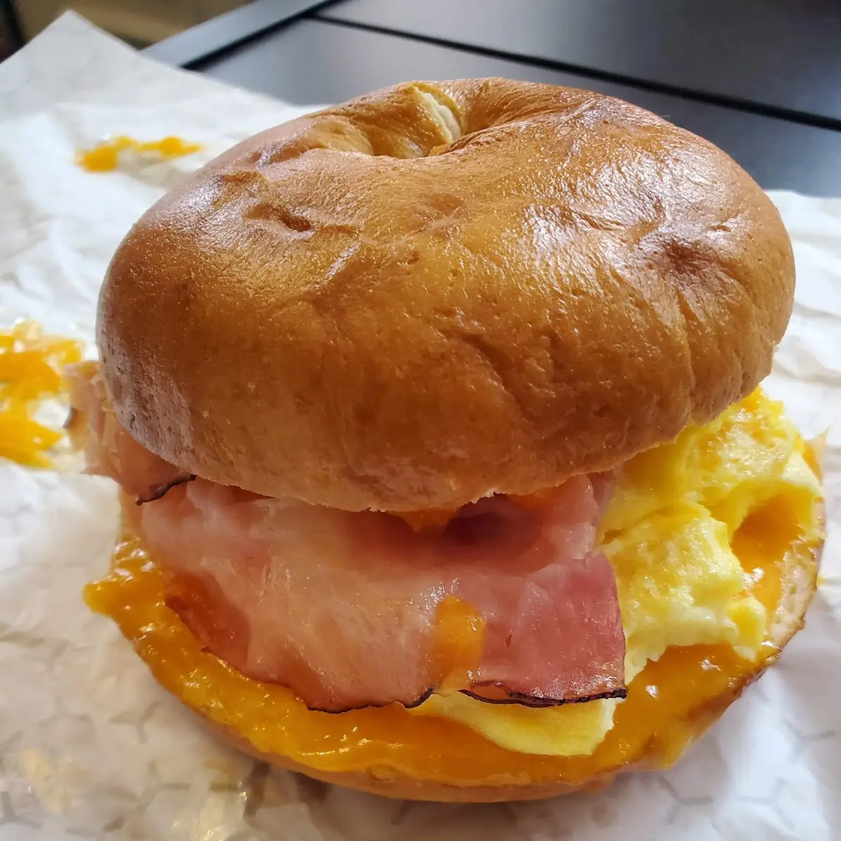 Ham Egg Cheese Sandwich