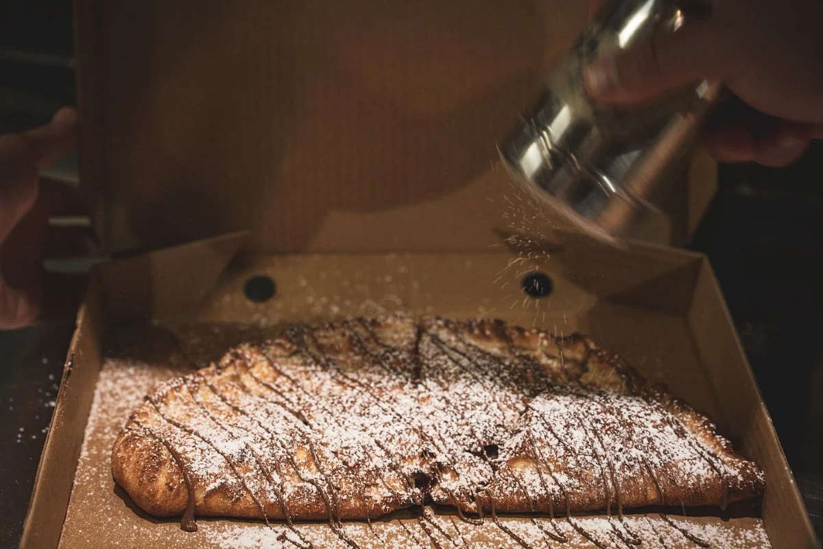 Nutella Calzone, The Pizza Bar Diggers Rest