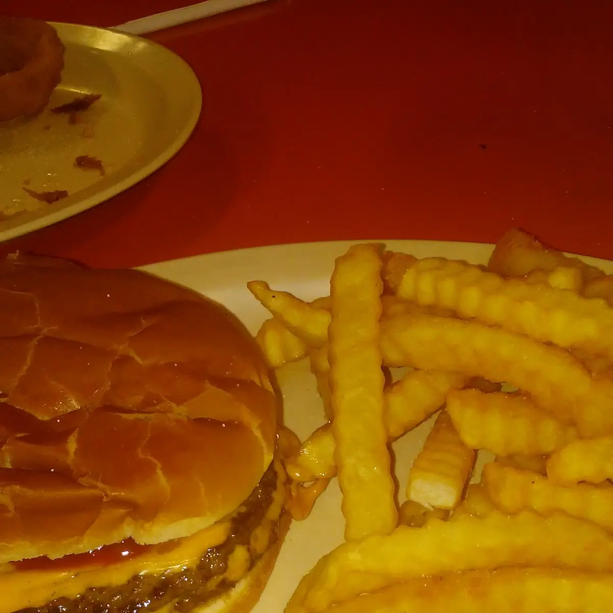 Double Cheeseburger Plate