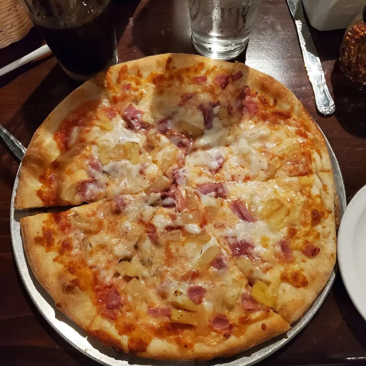 Ham and Pineapple Pizza