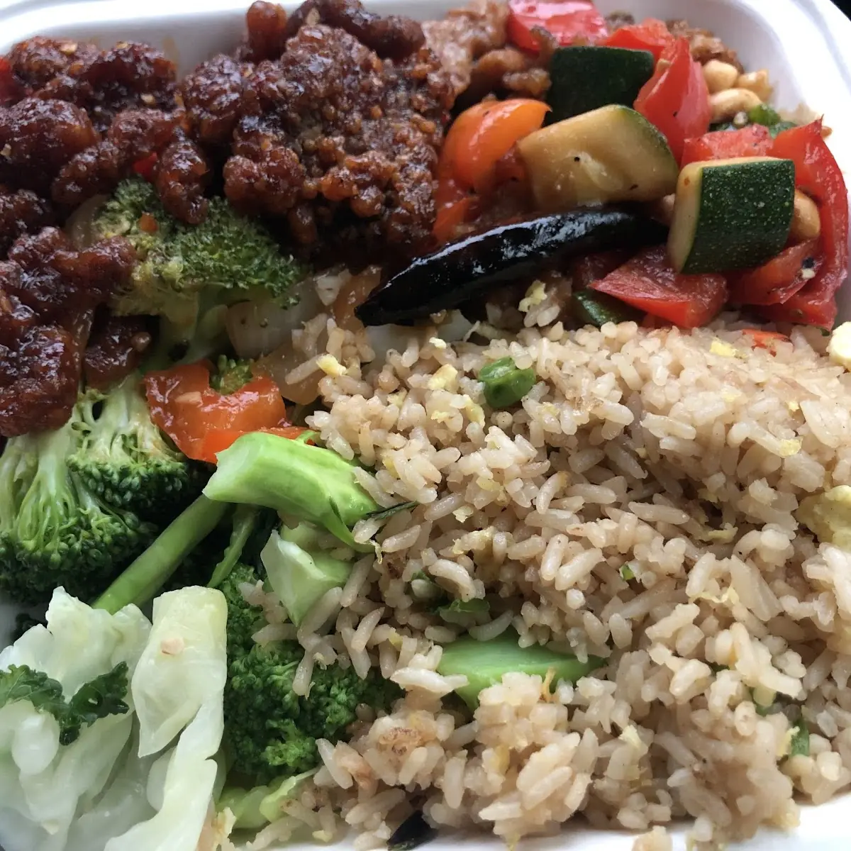Mixed Vegetables Brown Steamed Rice