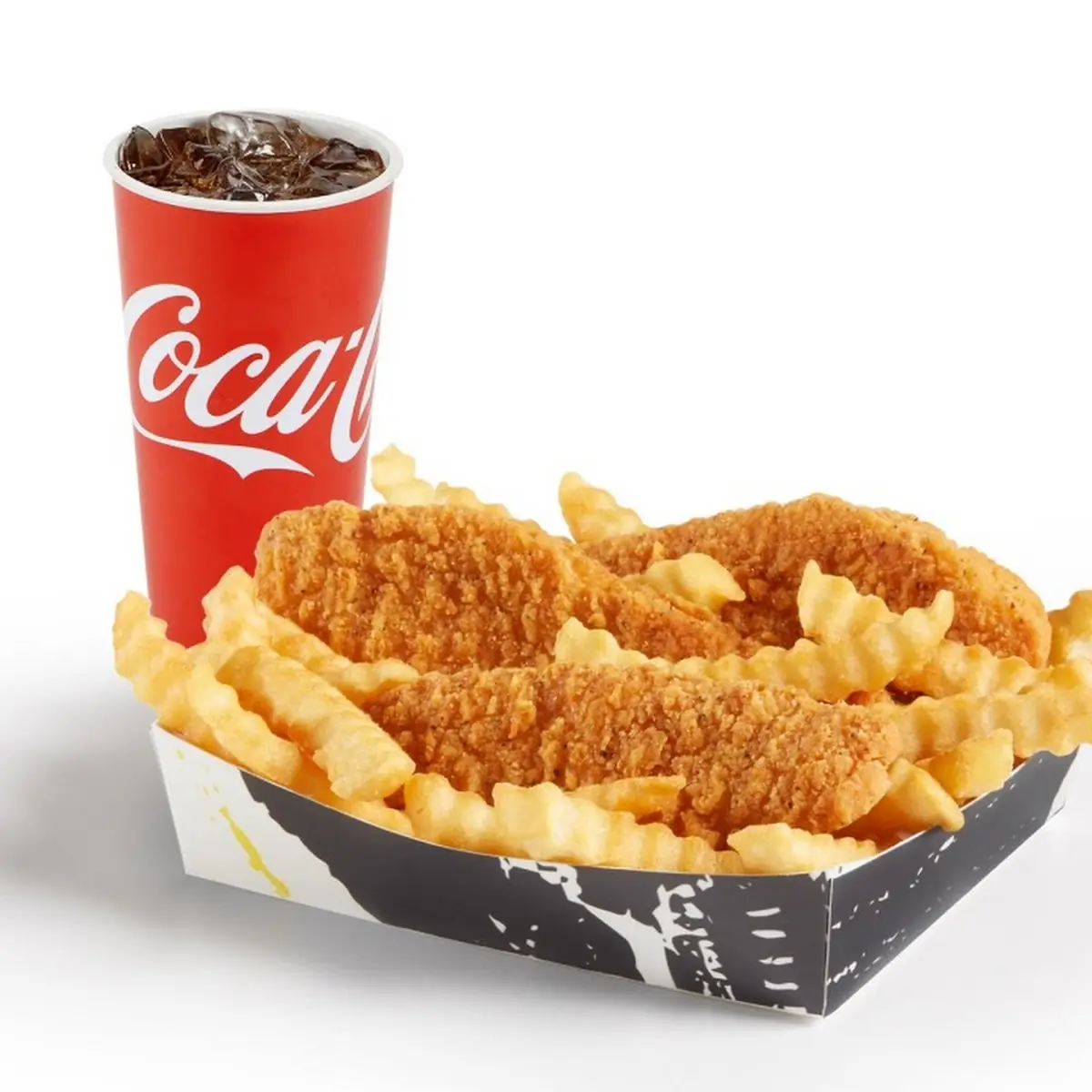 Crispy Chicken & Fries Box Meal