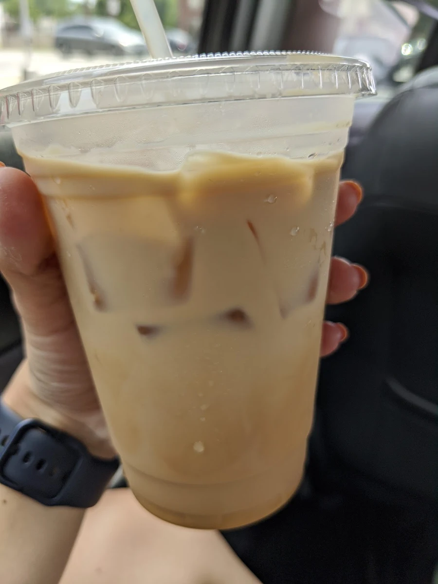 Bourbon Caramel Latte