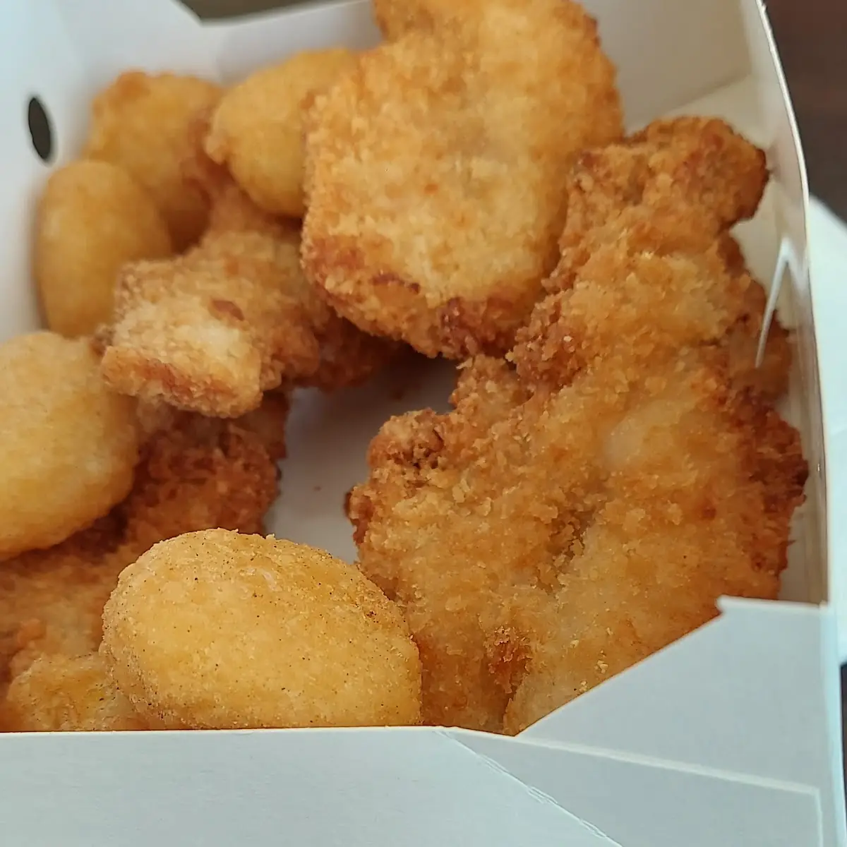 Corn Nuggets and Shrimp Basket