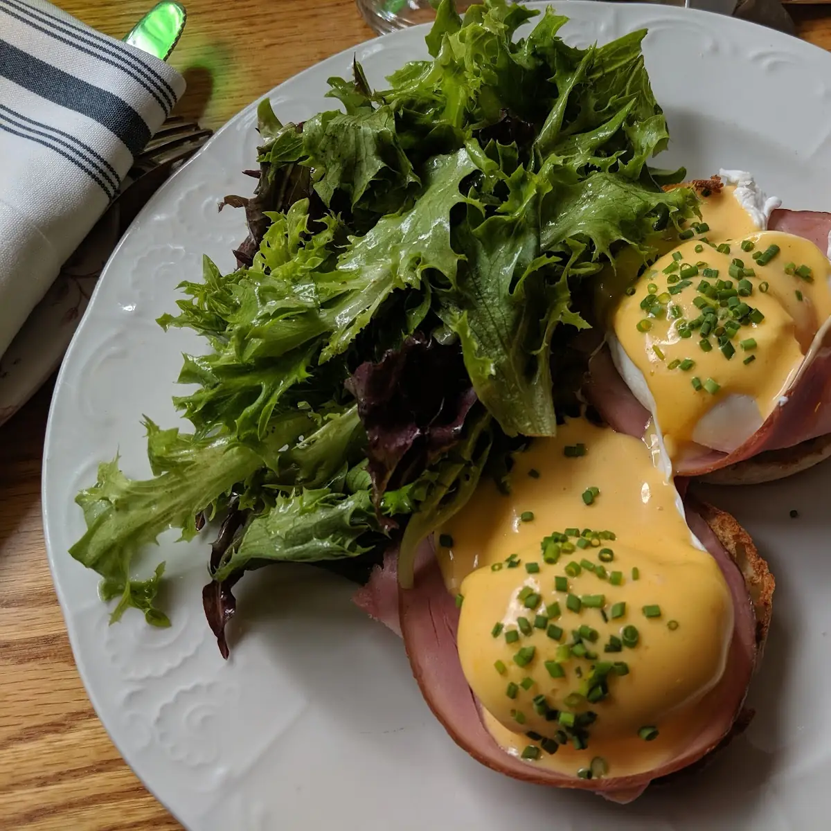 Salmon Eggs Benedict