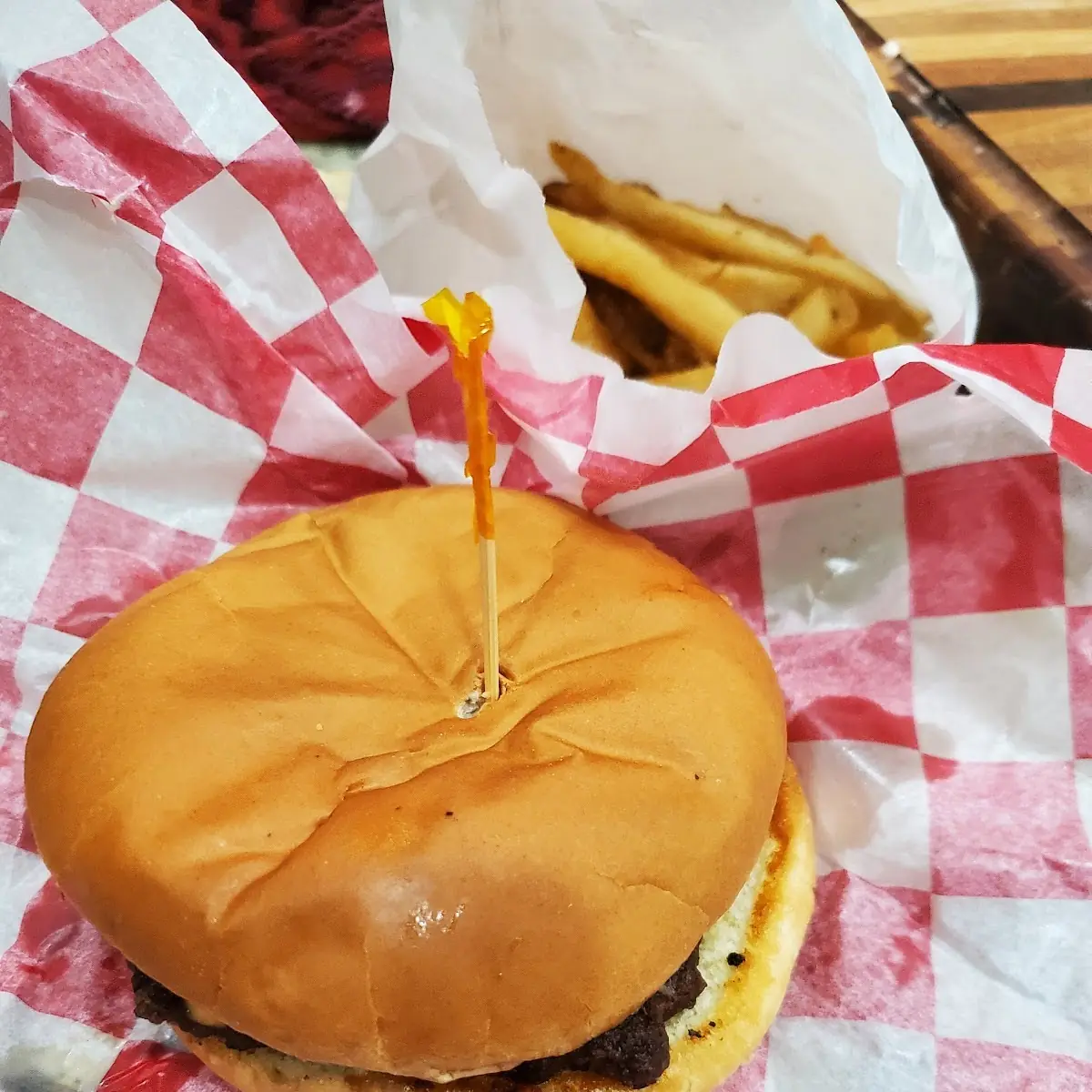Bacon and Cheese Burger