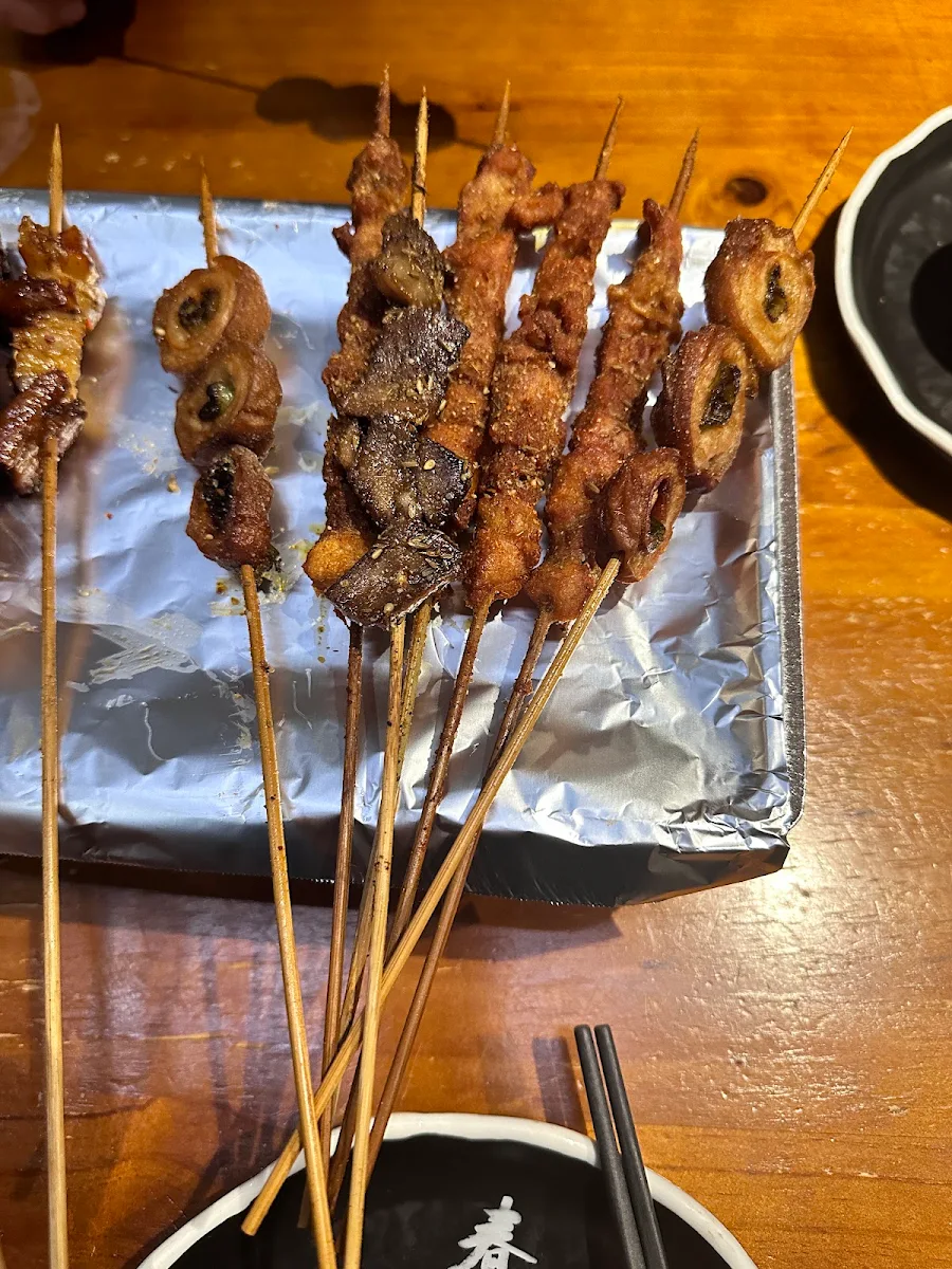 Grilled Lamb Skewers with Spices