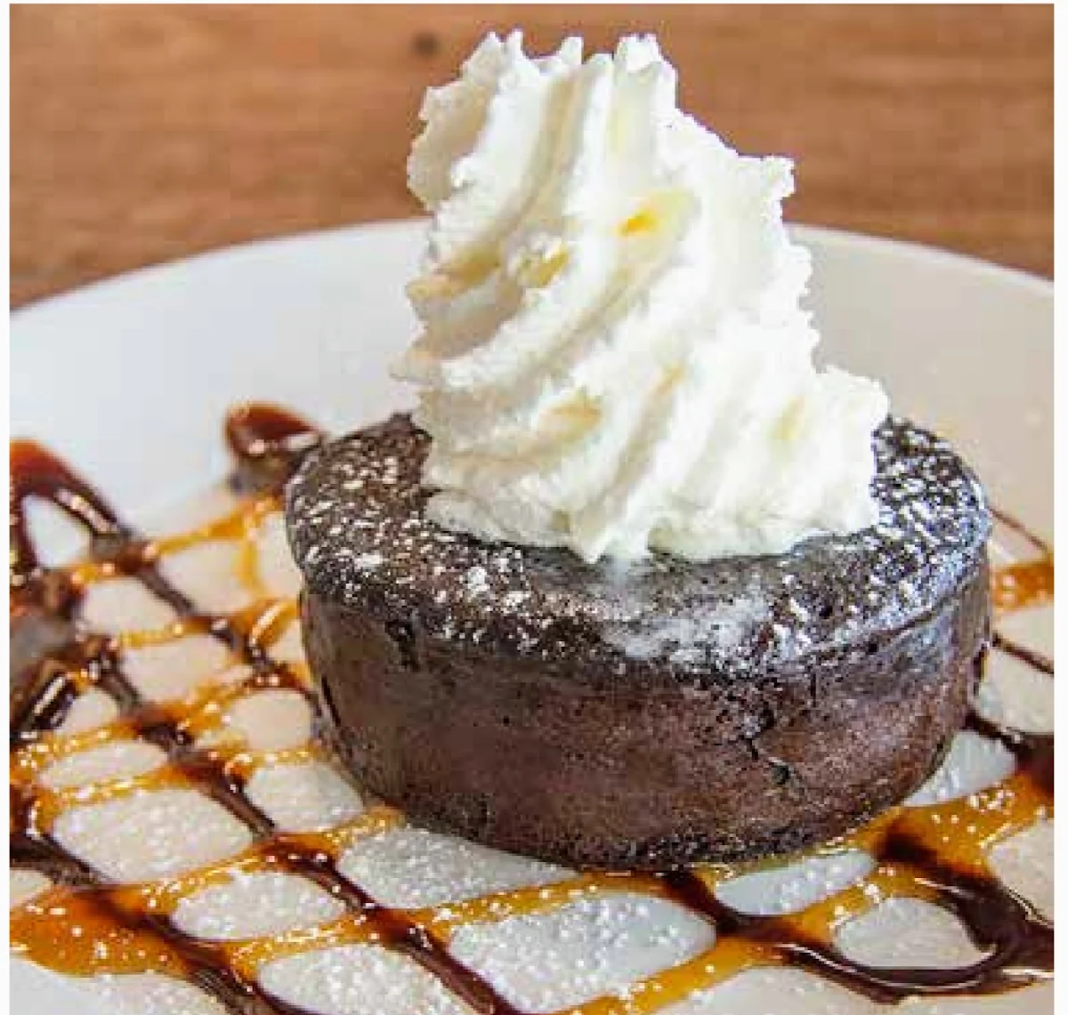 Molten Chocolate Lava Cake, Rickys All Day Grill -Scottsdale Center