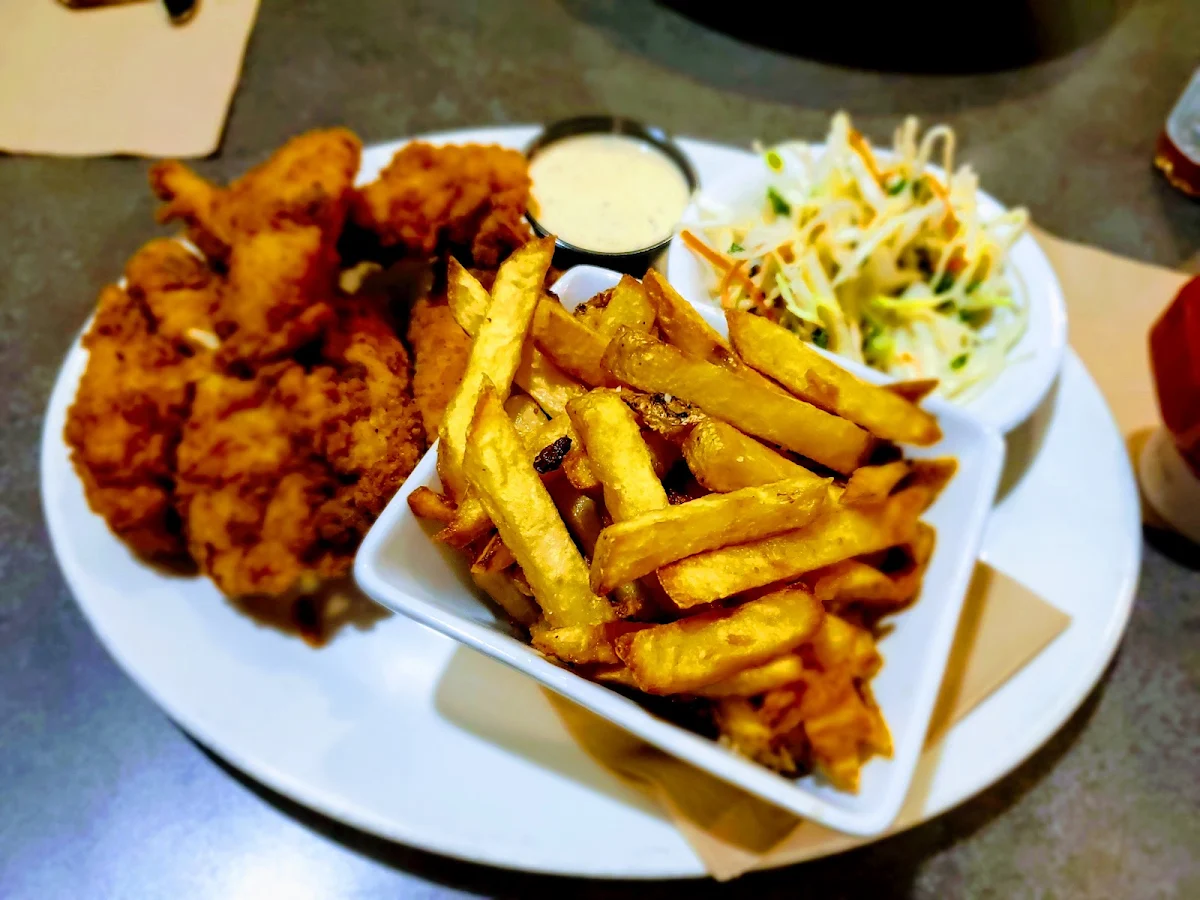 Southern Style Crispy Chicken Tenders and Fries, Rickys All Day Grill -Scottsdale Center