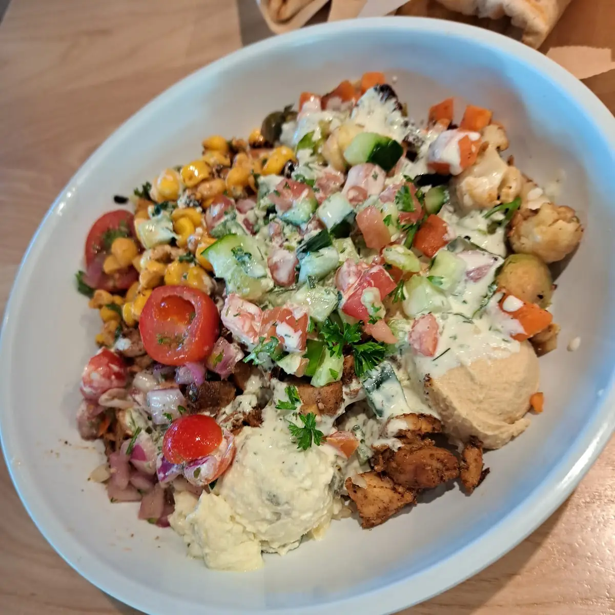 Harissa with Grilled Chicken