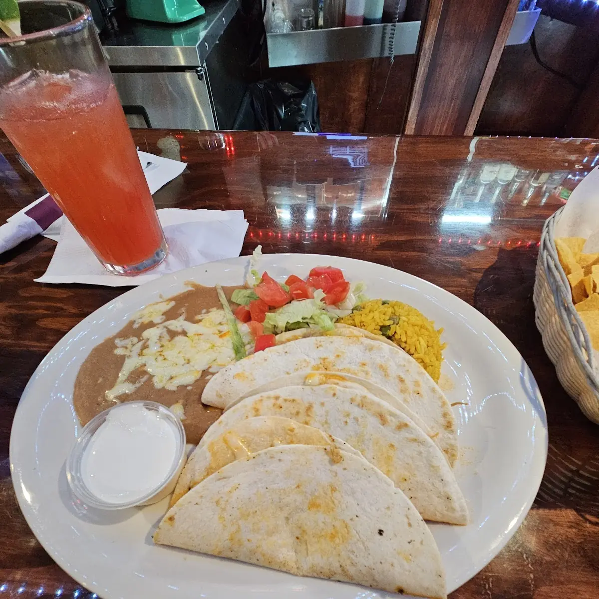 Lunch Special Chicken Quesadilla
