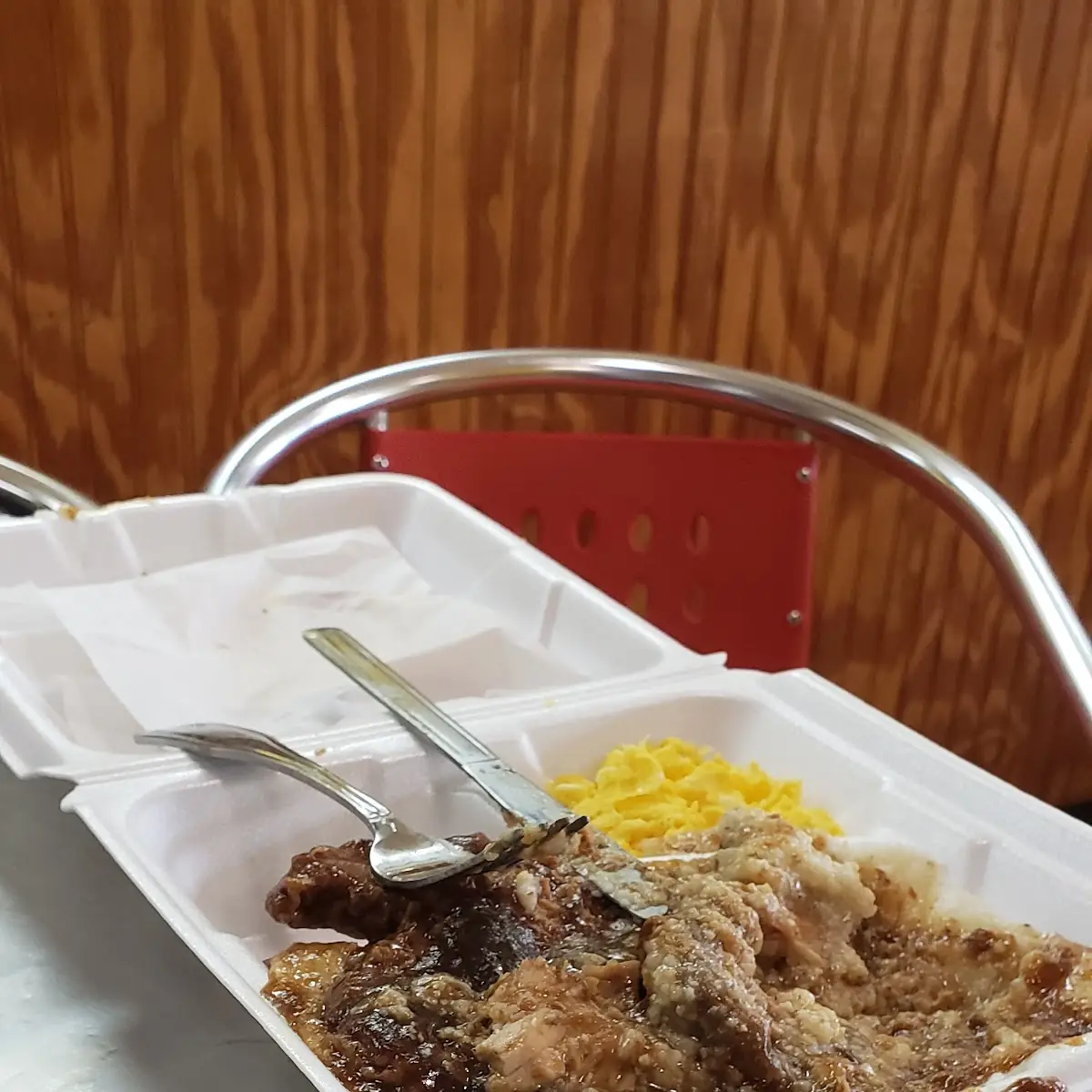 Pork Chops Grits and Eggs