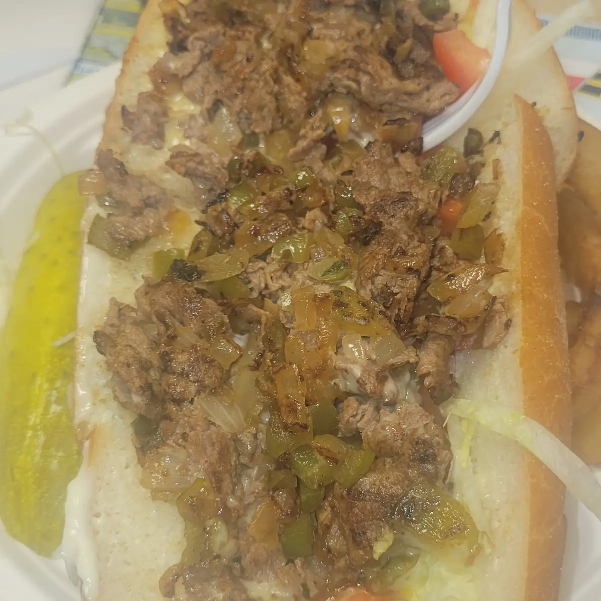 Philly Cheesesteak Sandwich