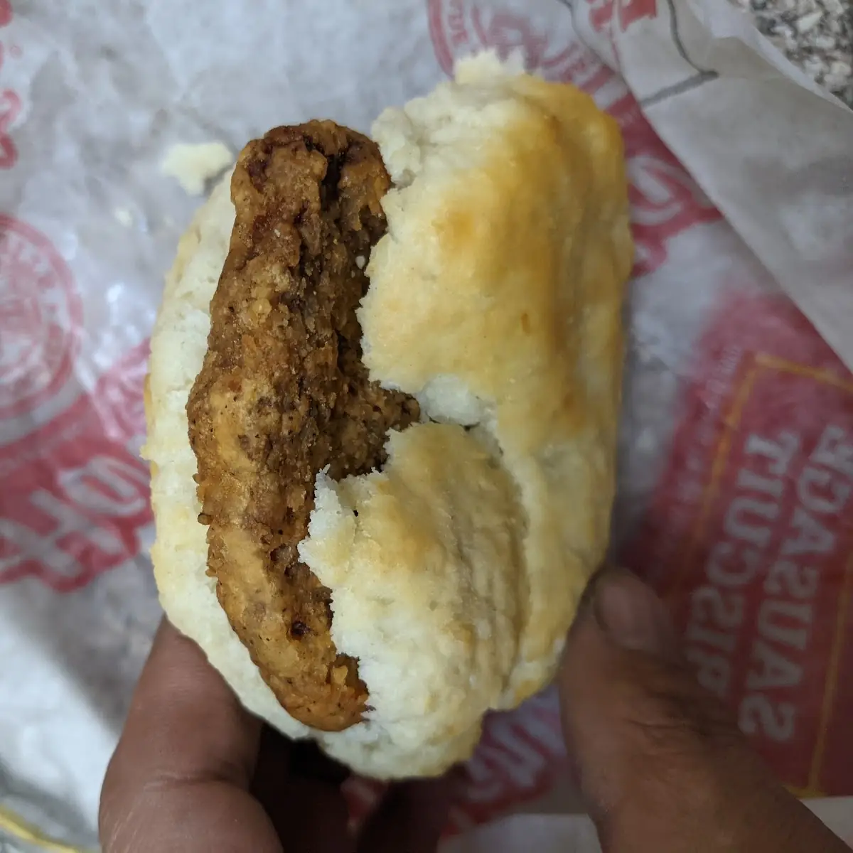 Honey Chicken Biscuit