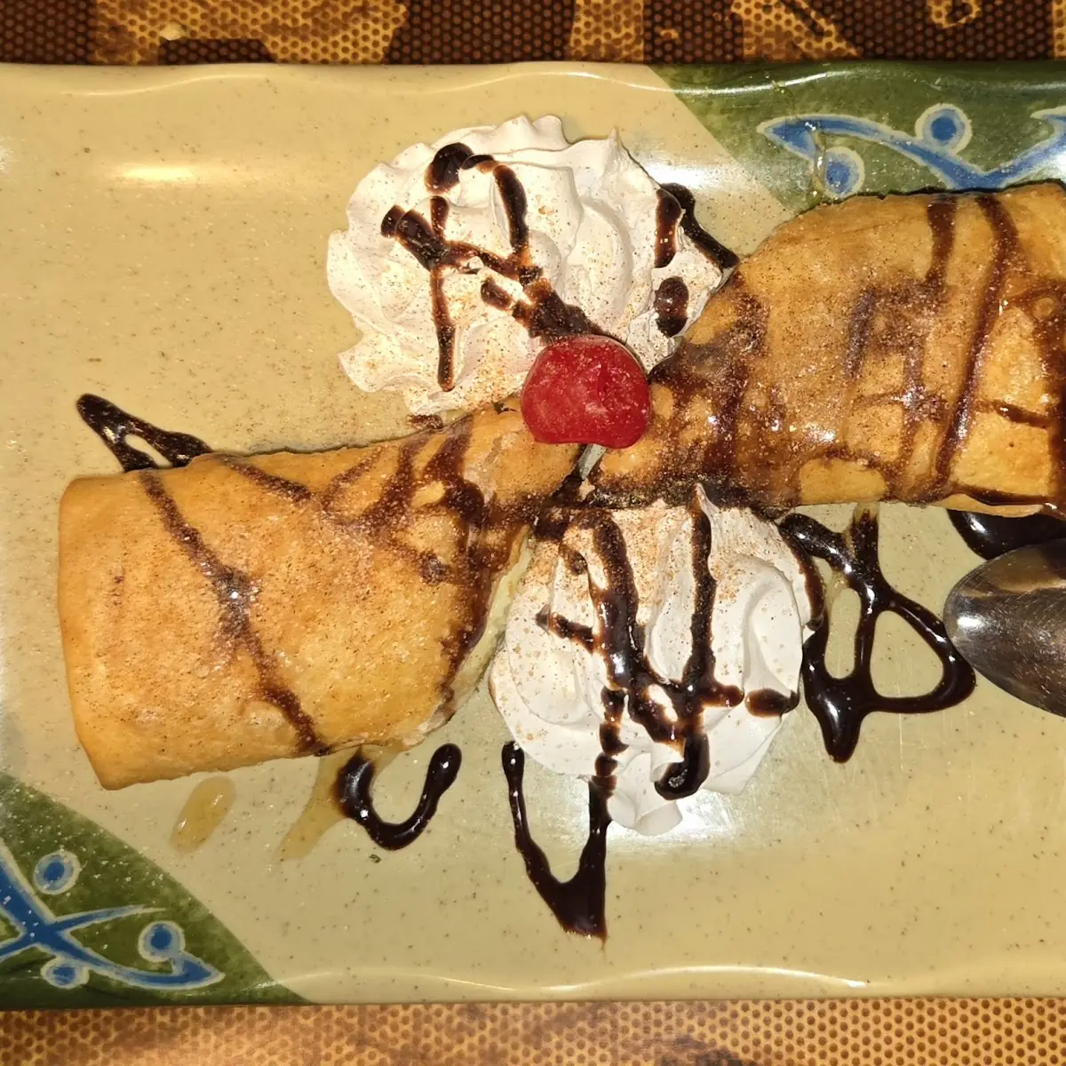 Cheese Cake Chimichanga