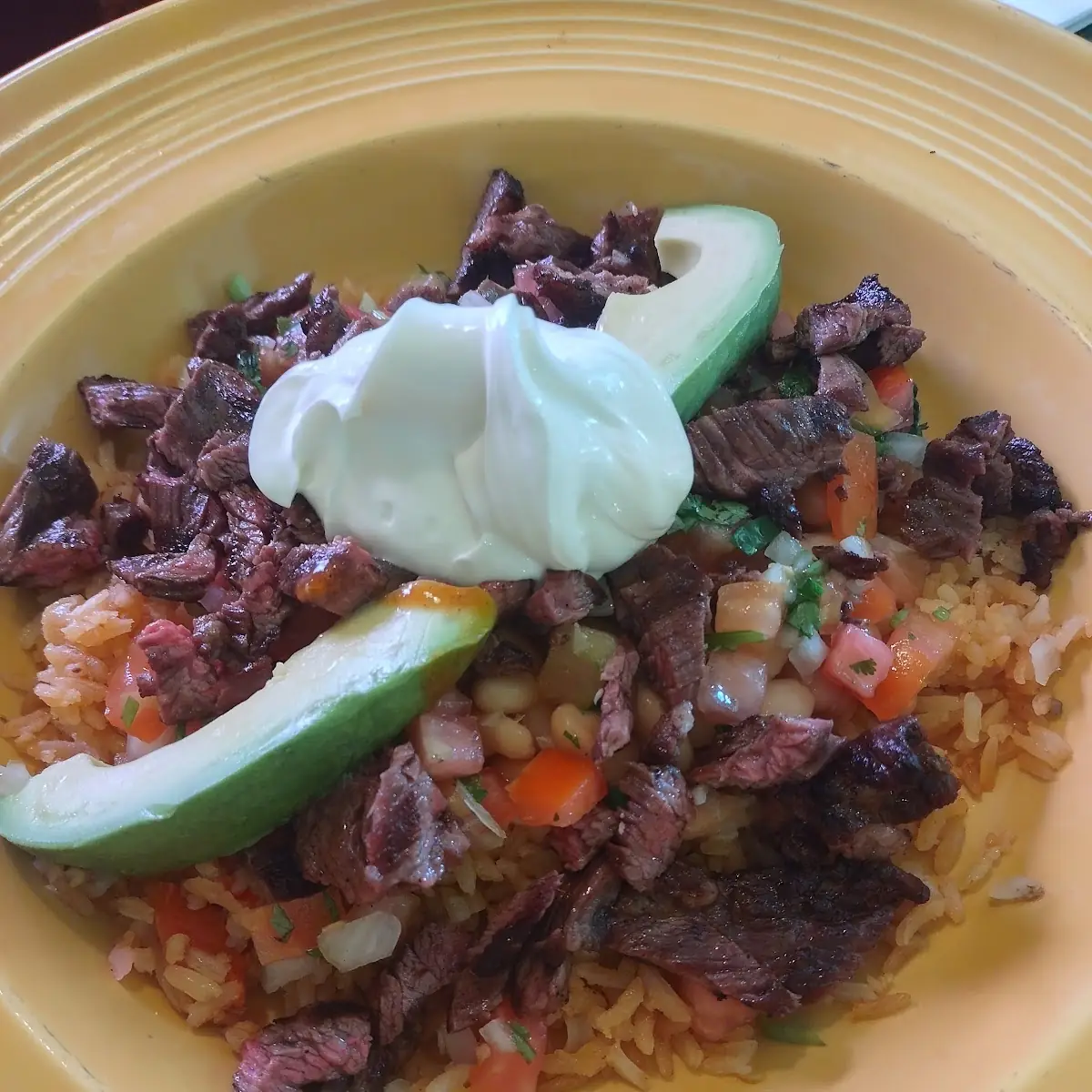 Skirt Steak Asada Bowl