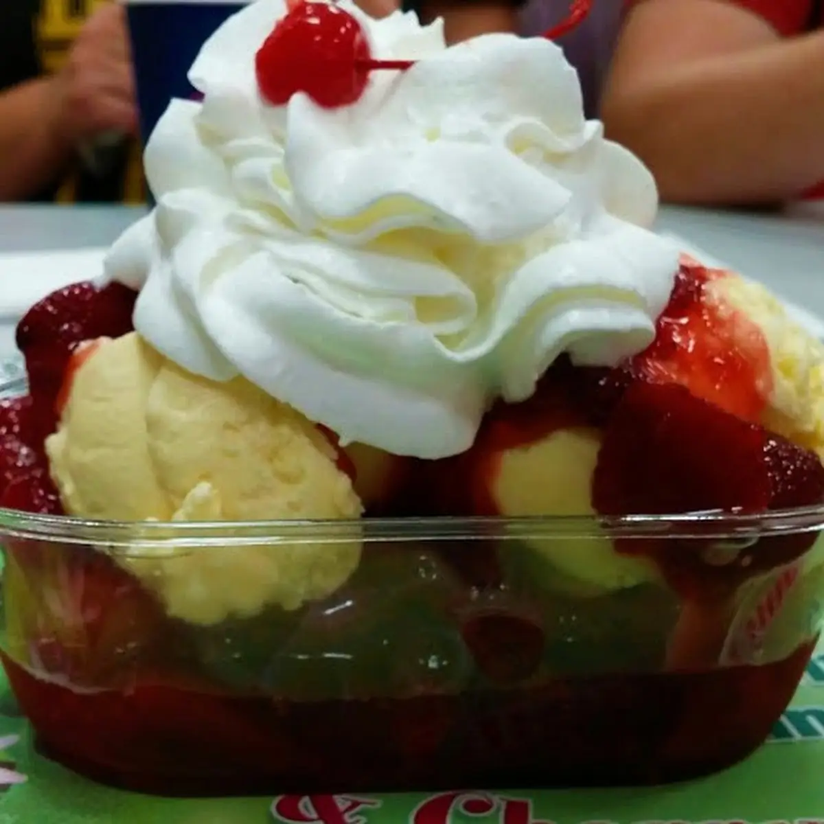 Strawberry Shortcake Sundae