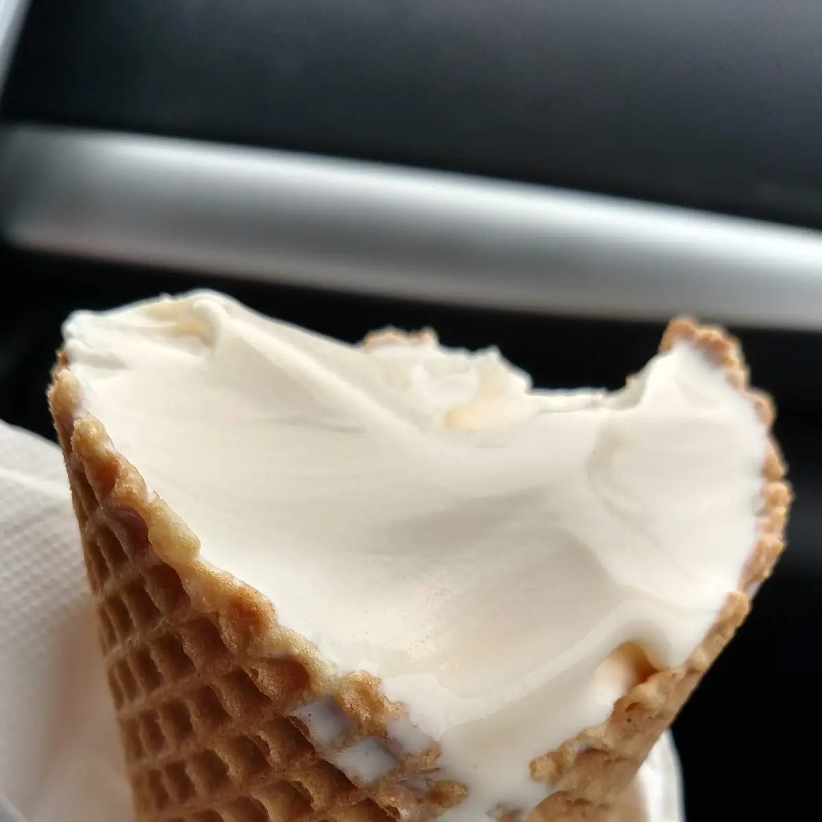 Vanilla Ice Cream Cone