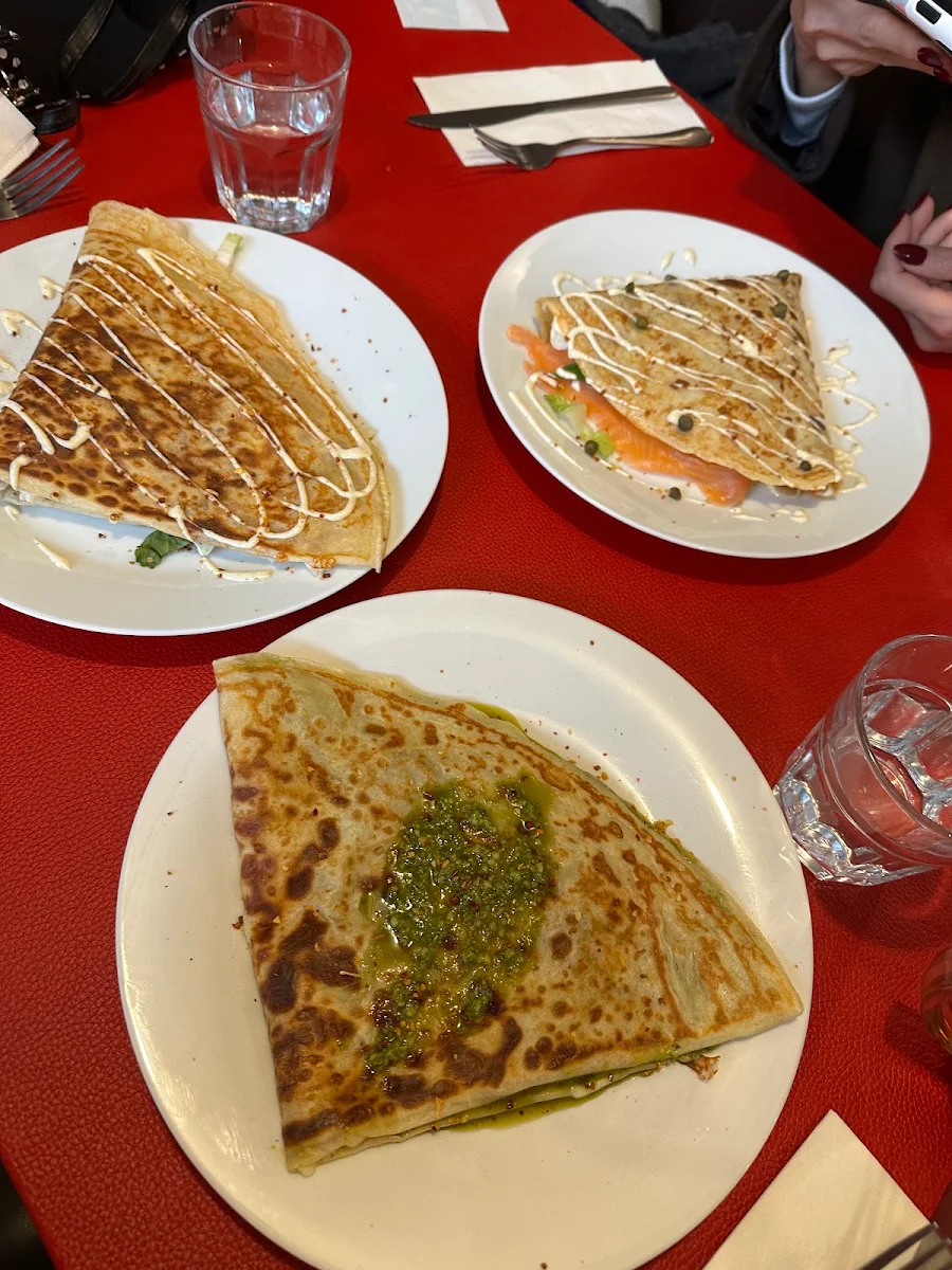 Crêpe Saumon Fumé / Smoked Salmon Pancake