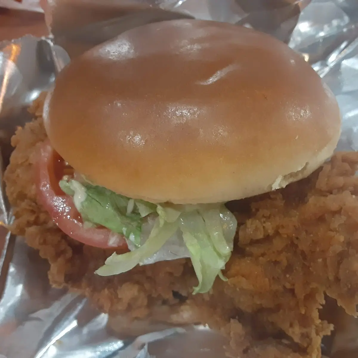 Spicy Chicken Deluxe Sandwich