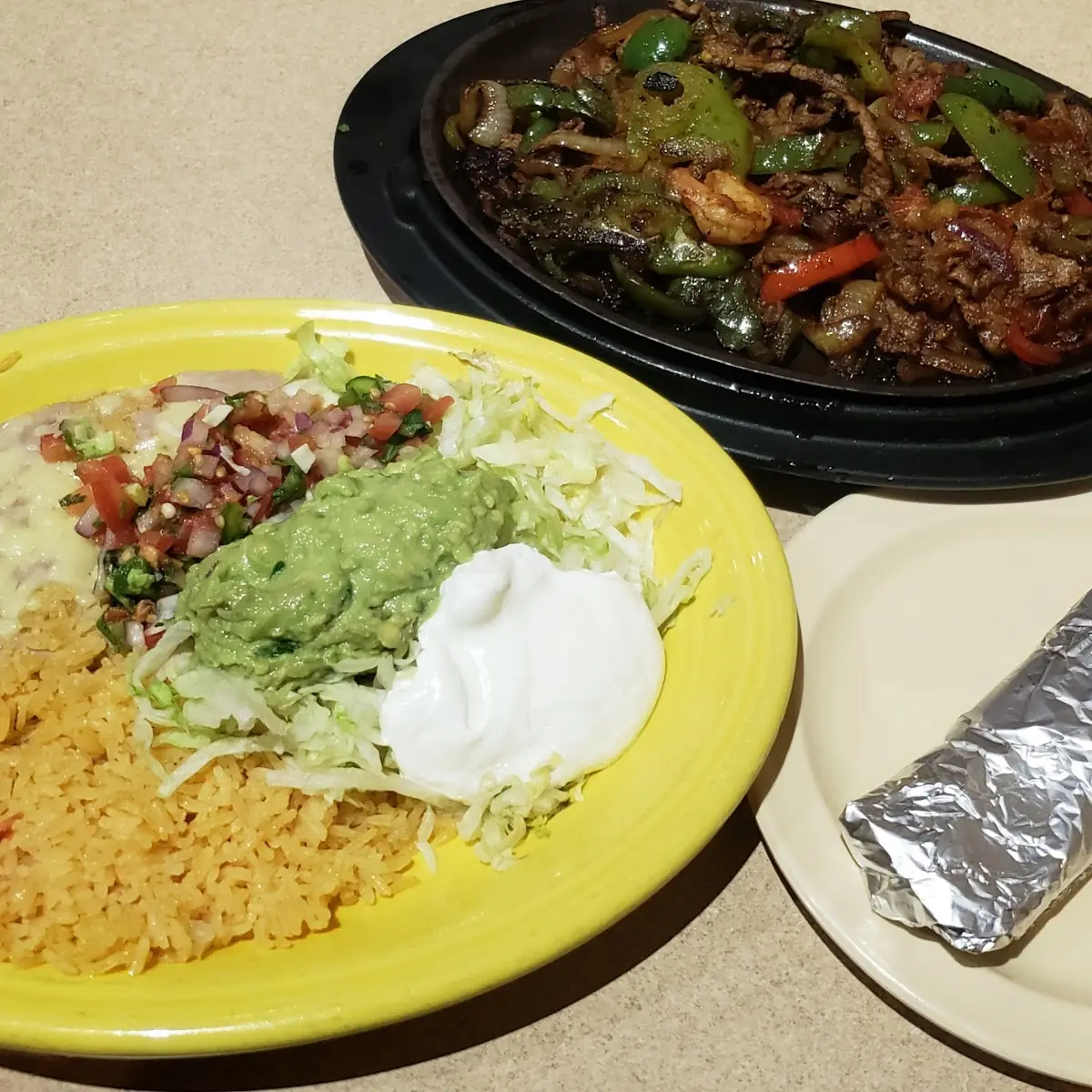 Beef or Chicken Fajitas