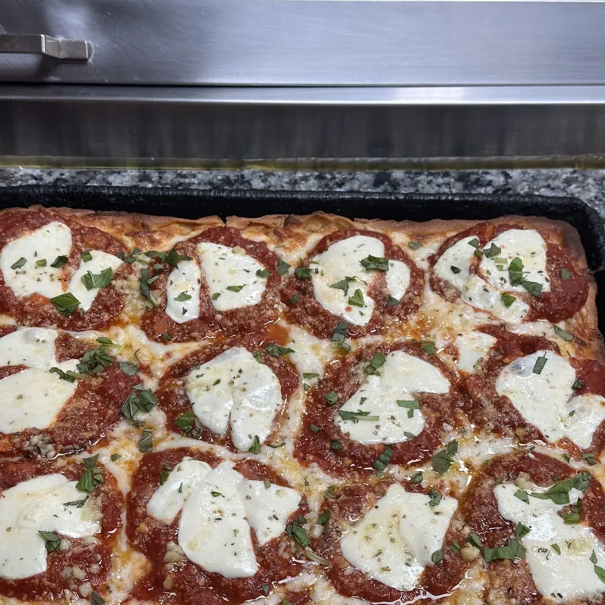 Eggplant Rollatini Pizza